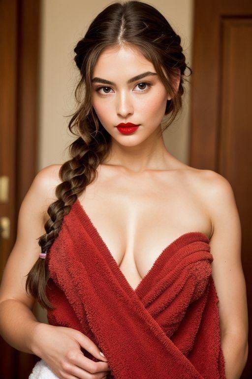 Ready for shower (AI generated) - #2