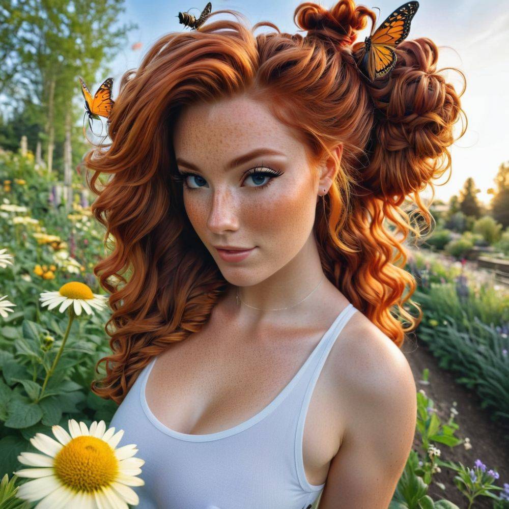 Shelby Lastname in the Pollinators 🦋🐝 Garden (AI Generated) - #14