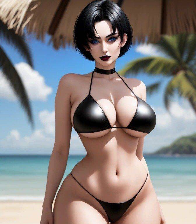 AI ART COLLECTION 74 (GOTH, BEACH) - #23
