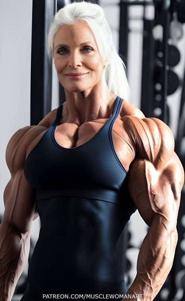 Ai muscle milfs - #25