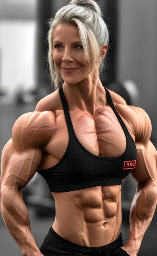 Ai muscle milfs - #28