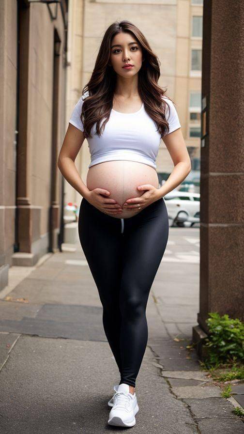Pregnant (AI generated) - #18