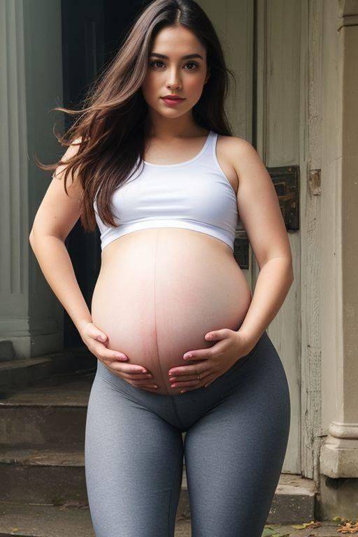 Pregnant (AI generated) - #1