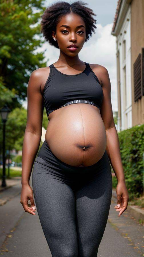 Pregnant (AI generated) - #8