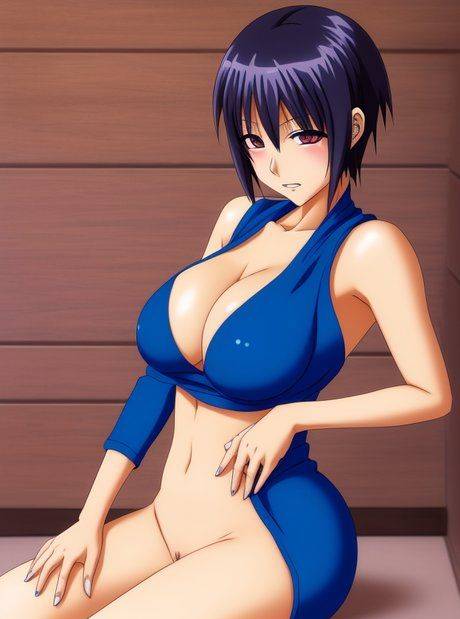 AI generated stunner Ai Ohto showing off her monster tits & pussy in a solo - #18