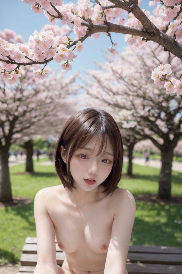 AI Generated Girl MKSN8 in spring season. - #5