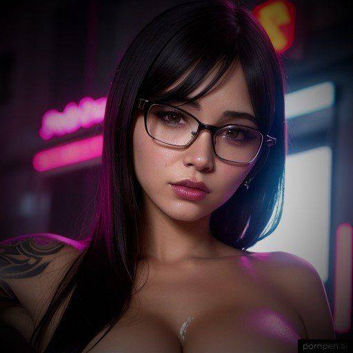 Sexy Glasses Women Collection AI - #1