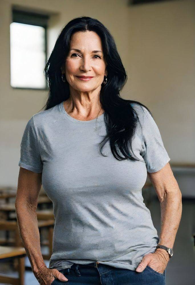 AI Italian mature teacher Francesca - #1
