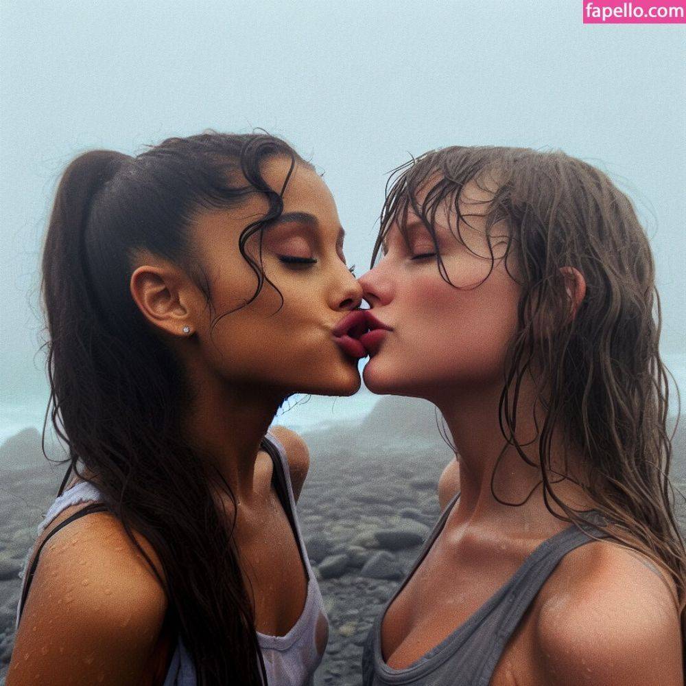 Taylor Swift&Ariana Grande AI Ariana & Taylor Would make for a great Fantasy Threesome 🤤🥵🍆 - #1