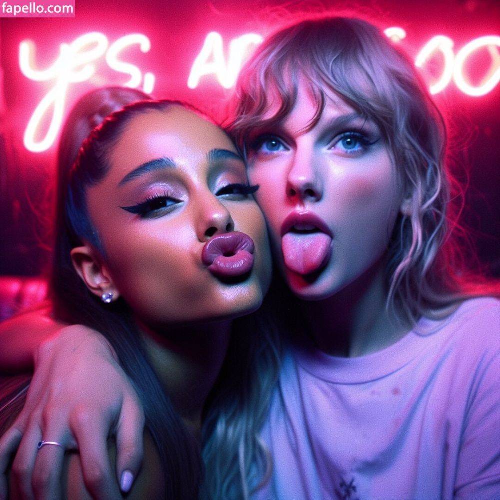 Taylor Swift&Ariana Grande AI Ariana & Taylor Would make for a great Fantasy Threesome ??? - #17