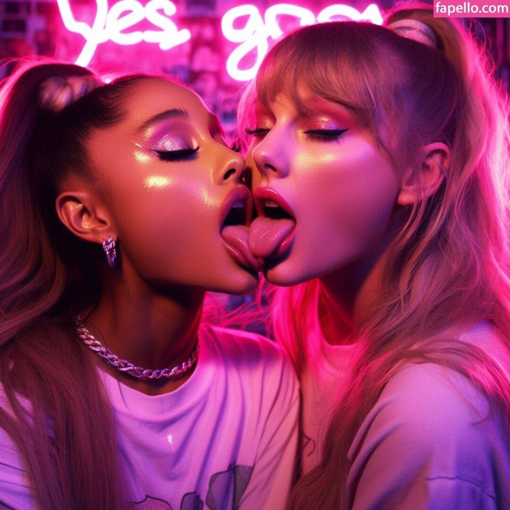 Taylor Swift&Ariana Grande AI Ariana & Taylor Would make for a great Fantasy Threesome 🤤🥵🍆 - #16