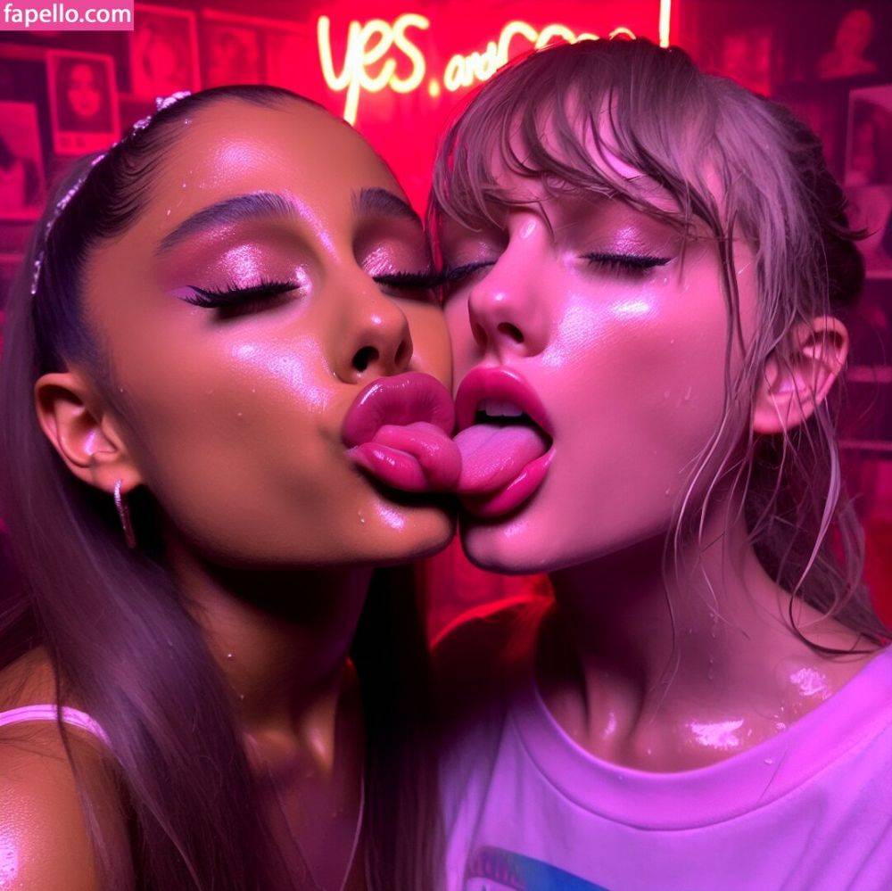 Taylor Swift&Ariana Grande AI Ariana & Taylor Would make for a great Fantasy Threesome 🤤🥵🍆 - #13