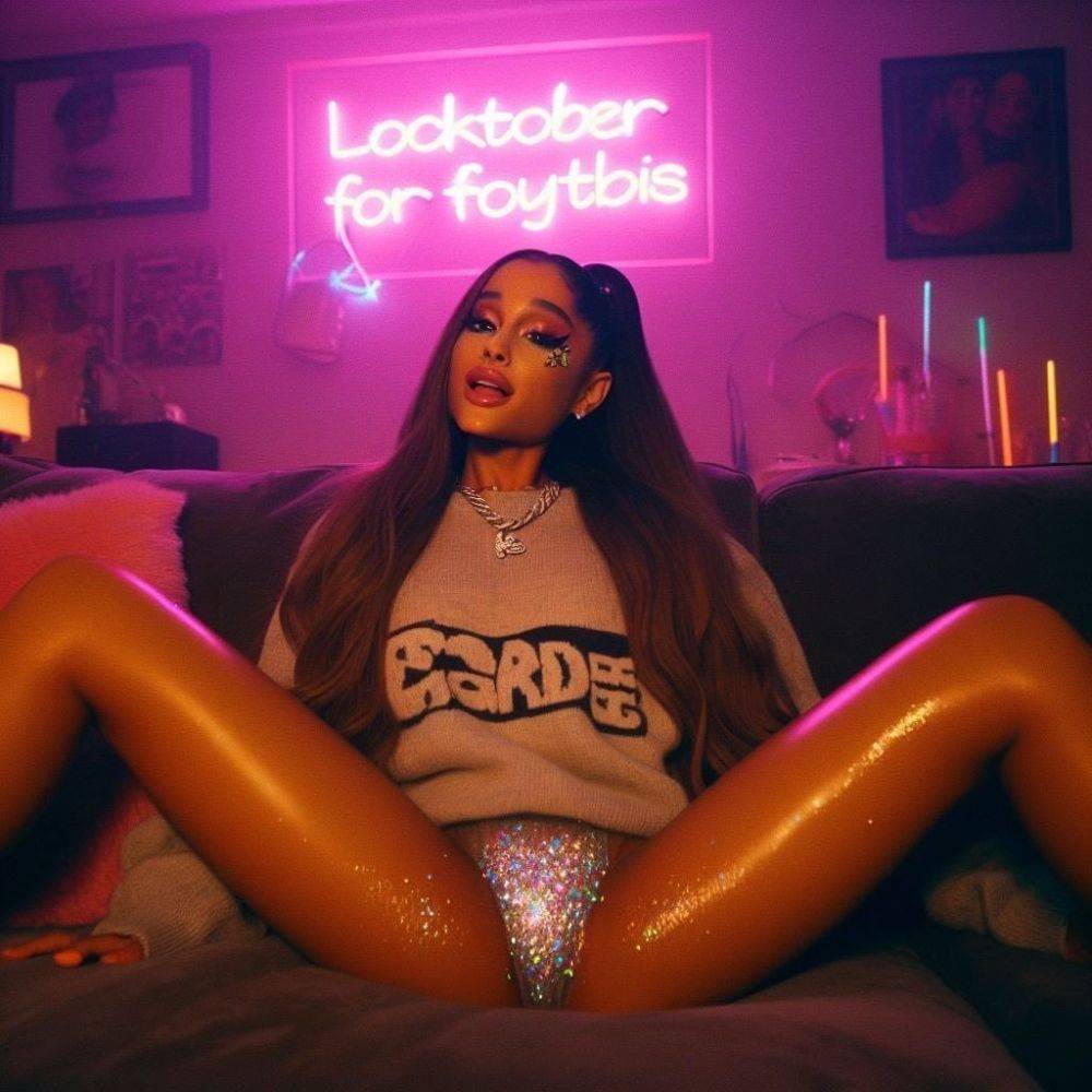 Ariana Grande AI What a luscious Fantasy this would be! Perfect Edging Material ??? - #16