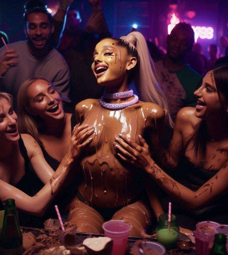Ariana Grande AI What a luscious Fantasy this would be! Perfect Edging Material ??? - #24