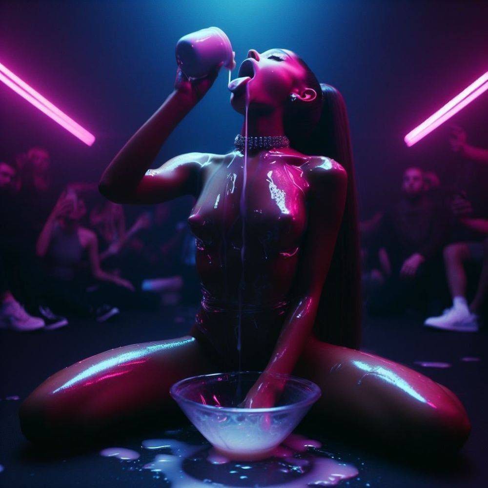 Ariana Grande AI What a luscious Fantasy this would be! Perfect Edging Material ??? - #27