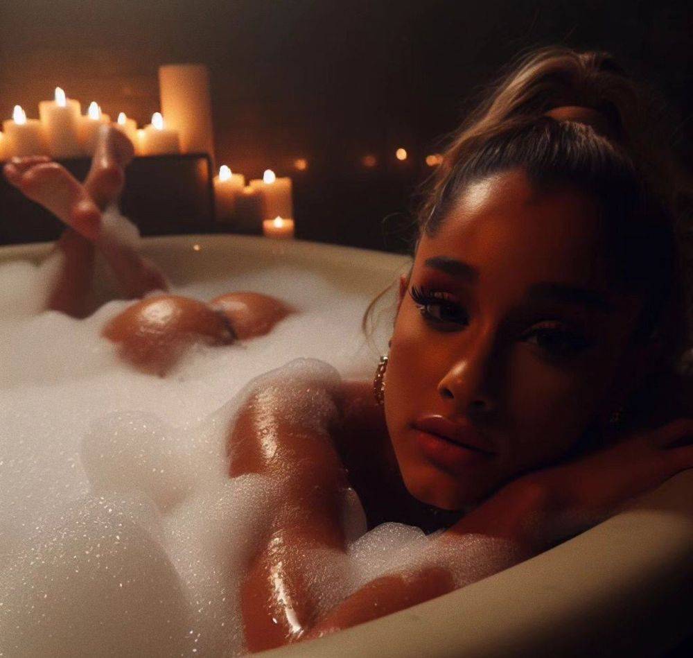 Ariana Grande AI What a luscious Fantasy this would be! Perfect Edging Material ??? - #15