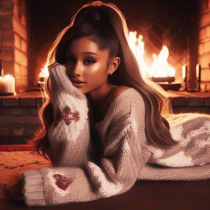 Ariana Grande AI What a luscious Fantasy this would be! Perfect Edging Material ??? - #1