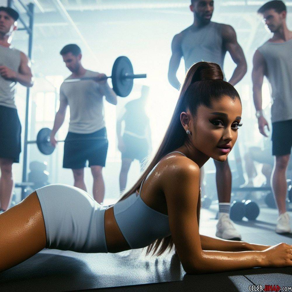 Ariana Grande AI What a luscious Fantasy this would be! Perfect Edging Material ??? - #7