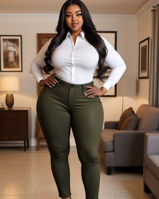AI Thick black women - #2