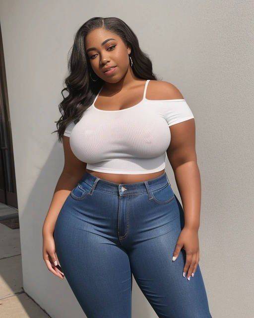 AI Thick black women - #1