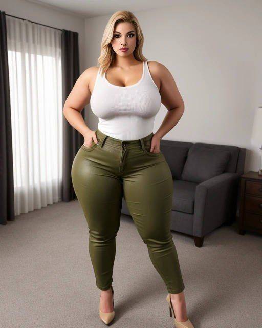 AI Thick blonde - #15