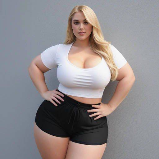 AI Thick blonde - #5