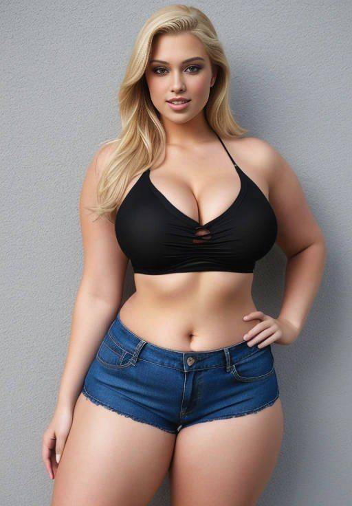 AI Thick blonde - #2