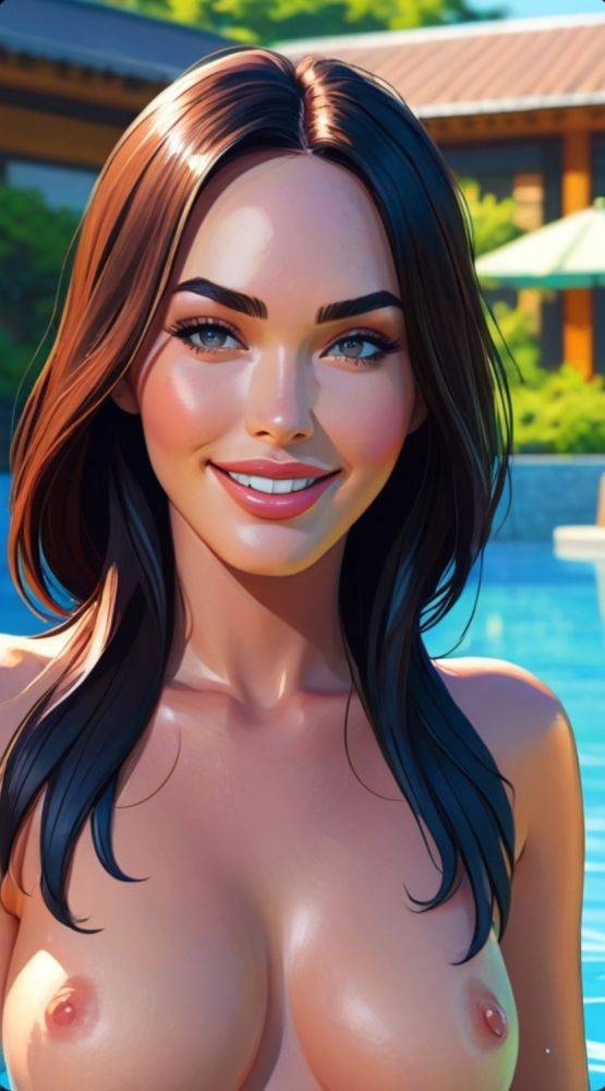 AI generated M. Fox Nudes - #10