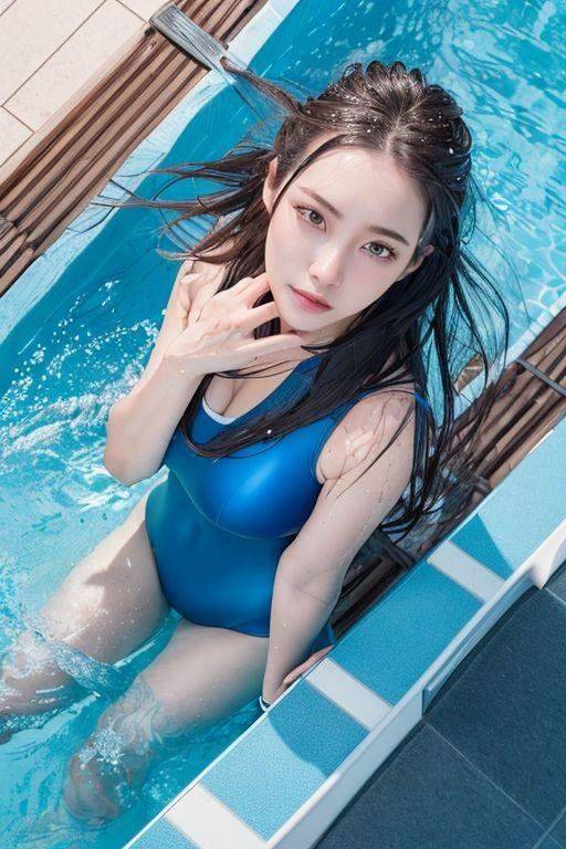 Asian in swimsuit (AI generated) - #16