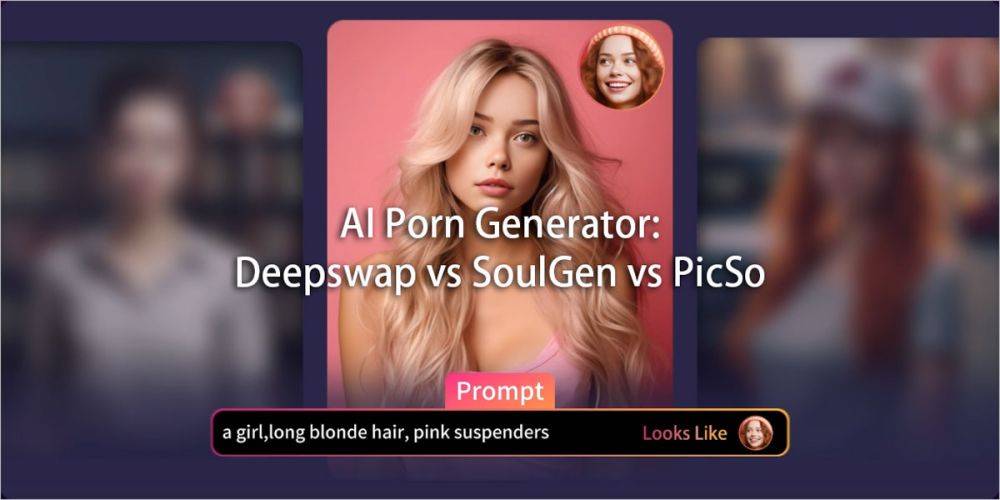 AI Porn Generator: Deepswap v.s SoulGen v.s. PicSo - #1