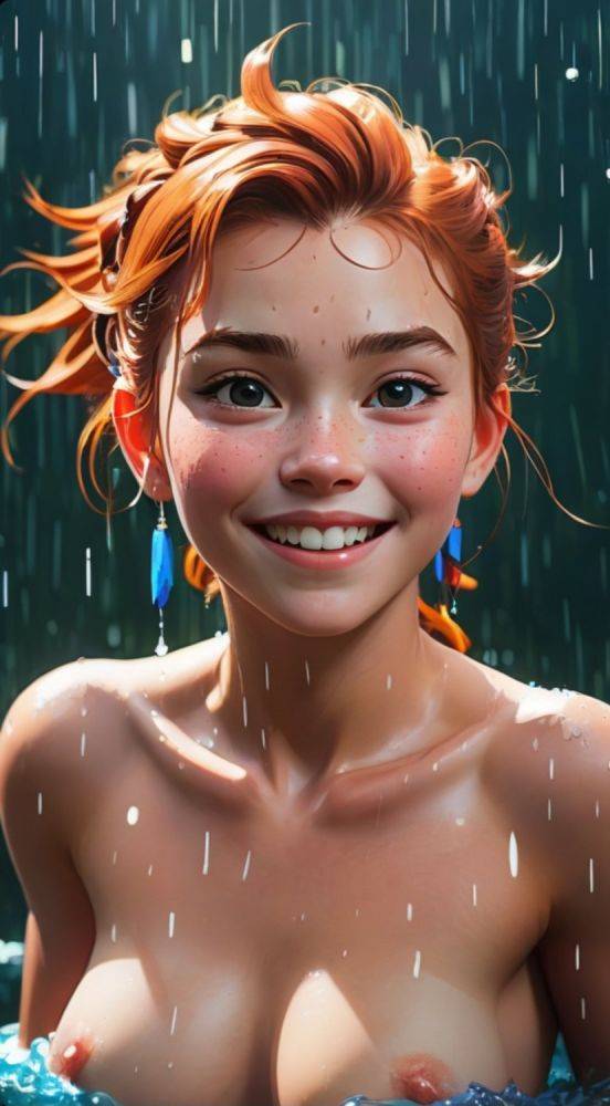 AI generated redhead Aloy Nude Horizon Zero Dawn - #21