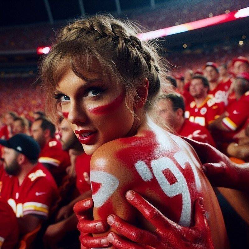 Taylor Swift AI Football Fakes - #17