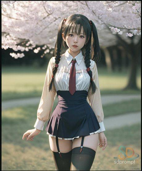 Sexy AI generated Asian babe Xiaomi shows her beautiful teen tits - #2