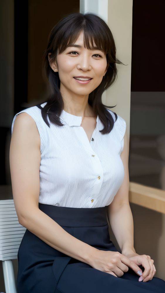 [Japanese beauty] Megumi 52 years old (AI eroticism) - #4