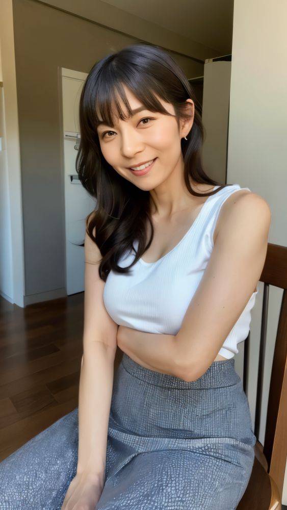 [Japanese beauty] Megumi 52 years old (AI eroticism) - #2