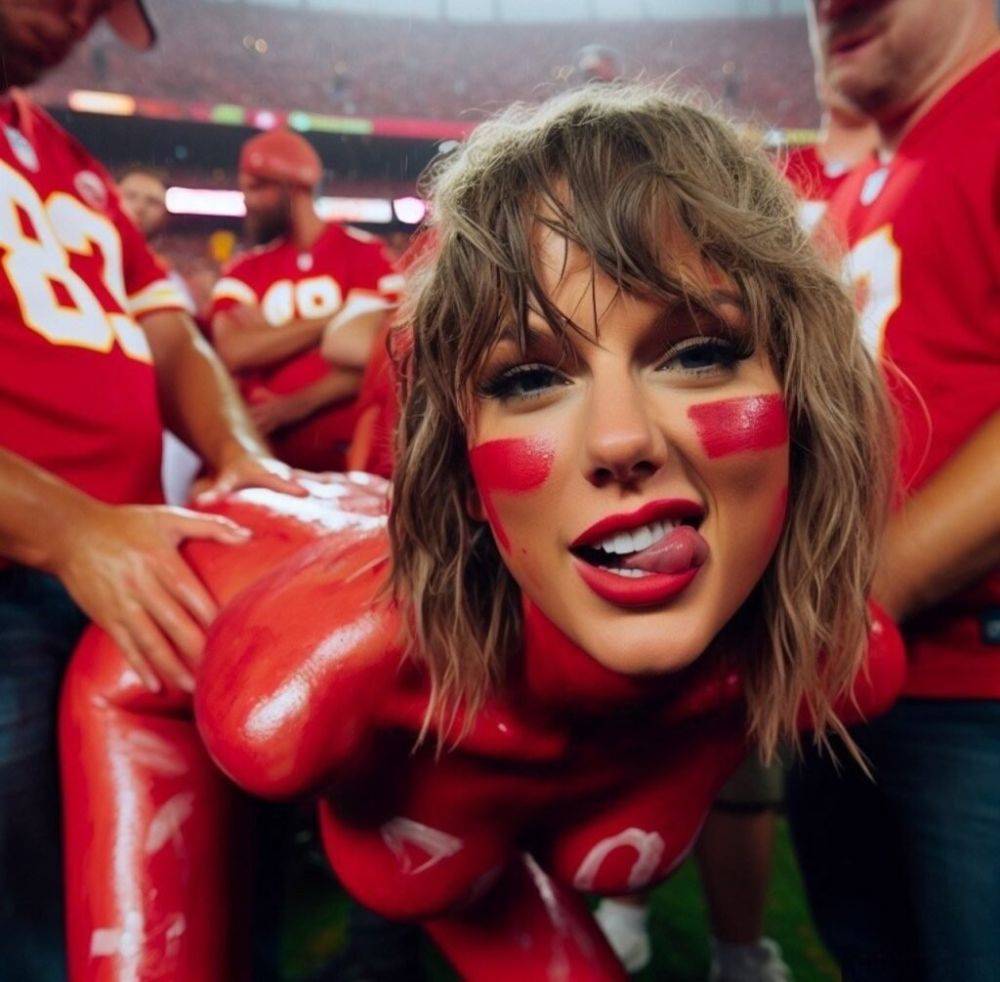 Kansas City Football Slut AI Fakes - #16