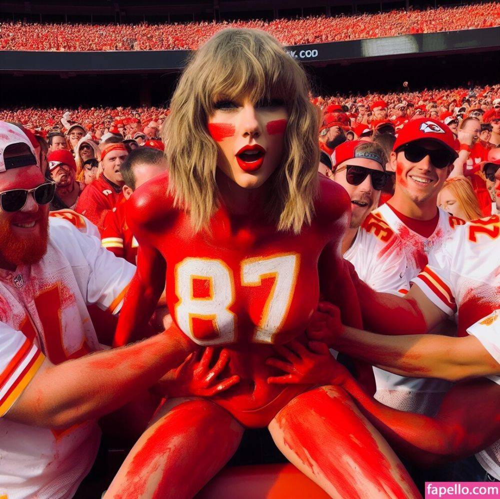 Kansas City Football Slut AI Fakes - #4