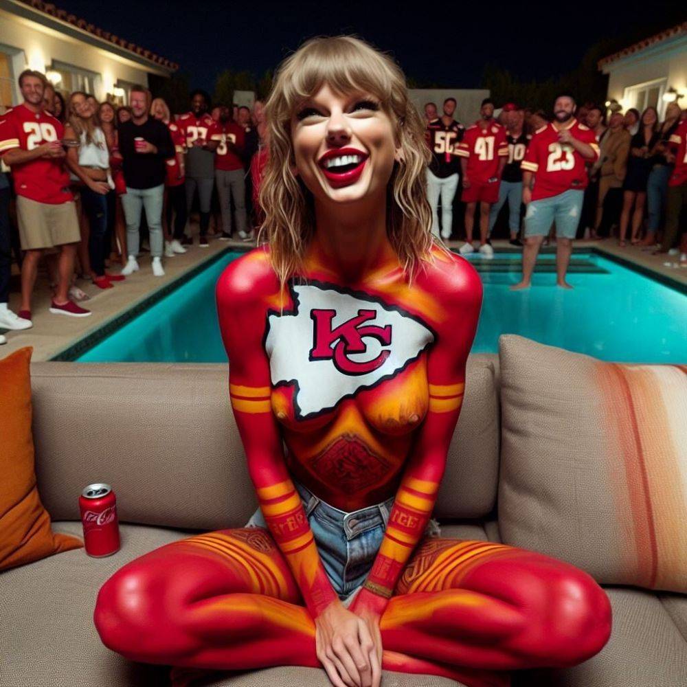 Kansas City Football Slut AI Fakes - #14