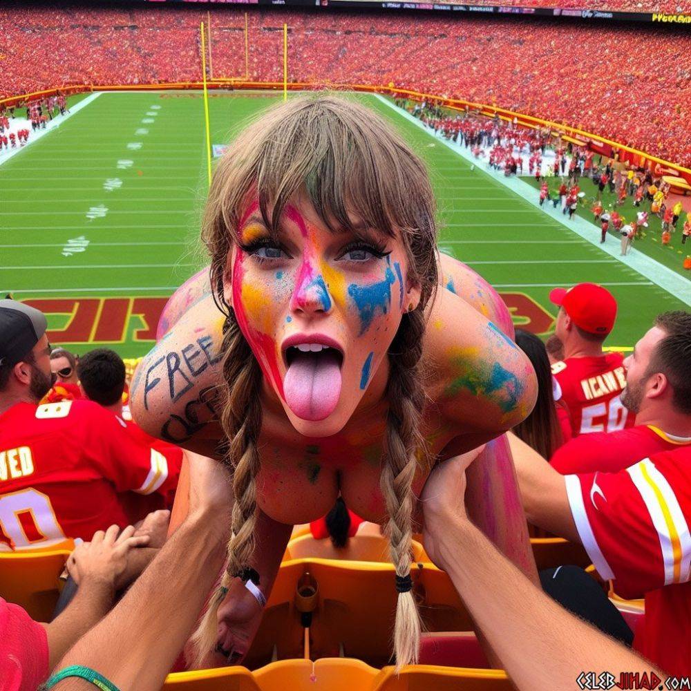 Kansas City Football Slut AI Fakes - #9