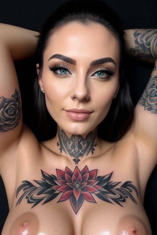 AI generated very Hot Babes naked big boobs - #17