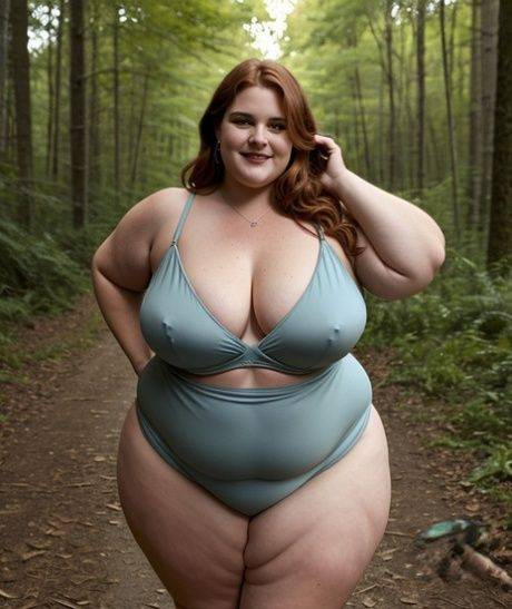 Sexy AI generated BBW Rachel flaunts her stunning curves in a hot compilation - #4