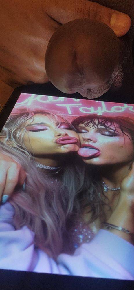 AI Ariana Grande and Taylor Swift Cum Tribute - #5