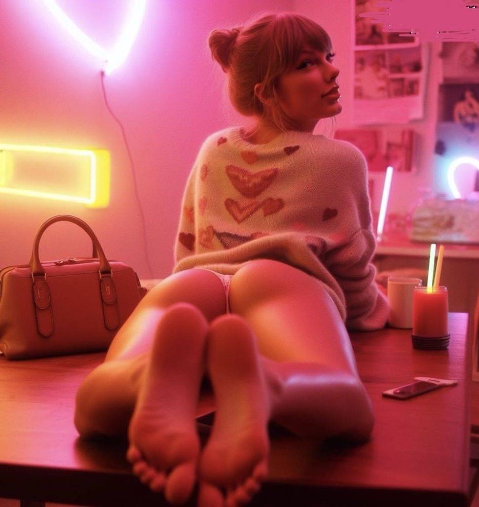 Taylor Swift sexy feet (AI) - #1