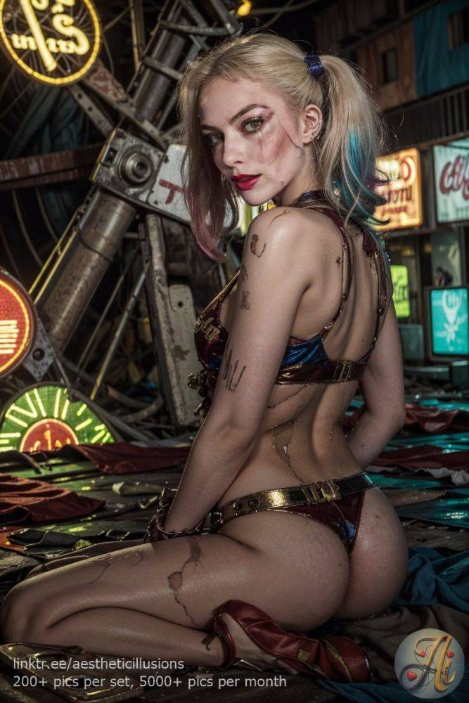 Margot Robbie Harley Quinn ai deepfake nudes pt3 - #10