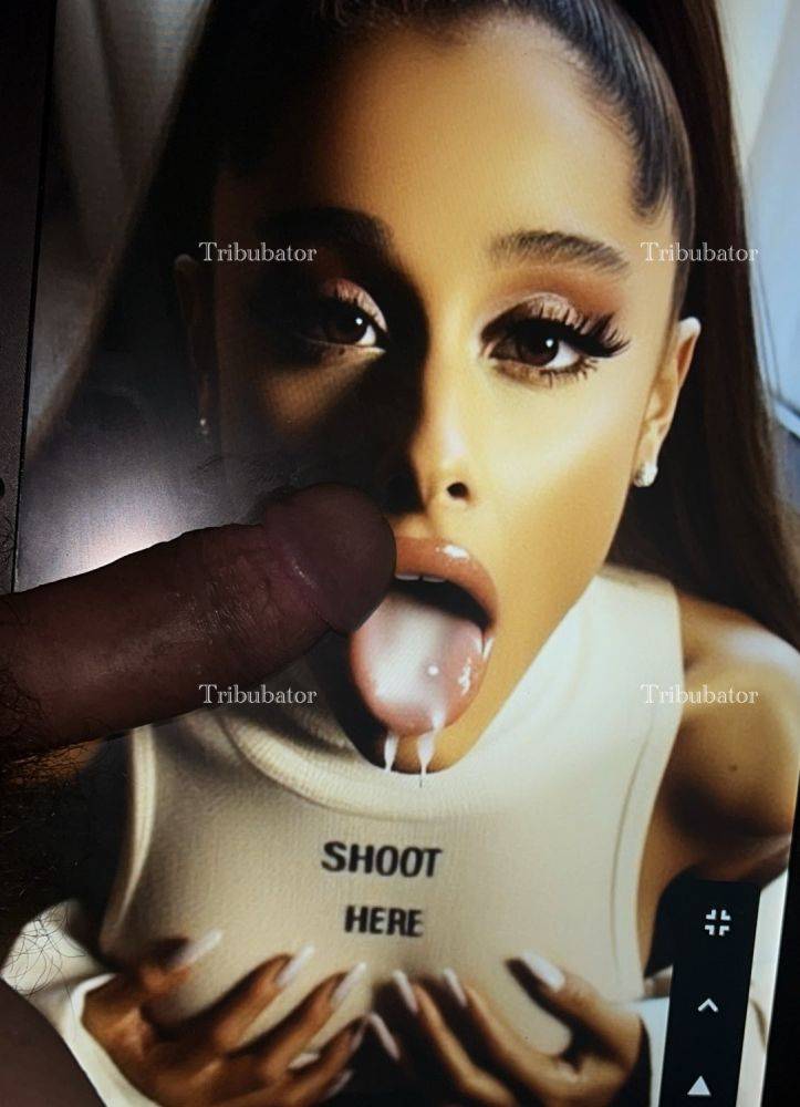 Cock Tribute for Ariana Grande Ai Pics - #4