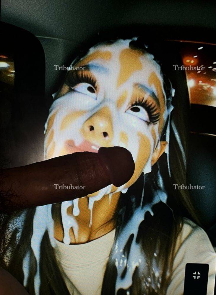 Cock Tribute for Ariana Grande Ai Pics - #1