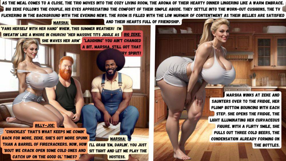 The Art of Playing Spades 6: Country Lovin' (AI Art) [Marsha Monroe 1, Billy-Joe Monroe 1, Big Zeke] - #6