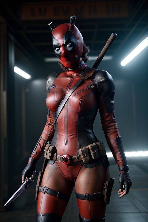 lady deadpool ai - #17