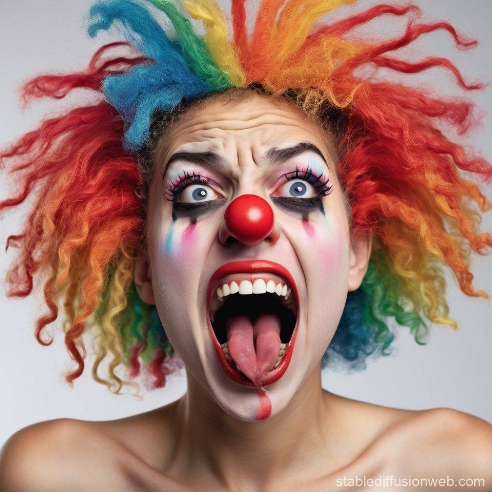 Ai stupid clown girls - #15