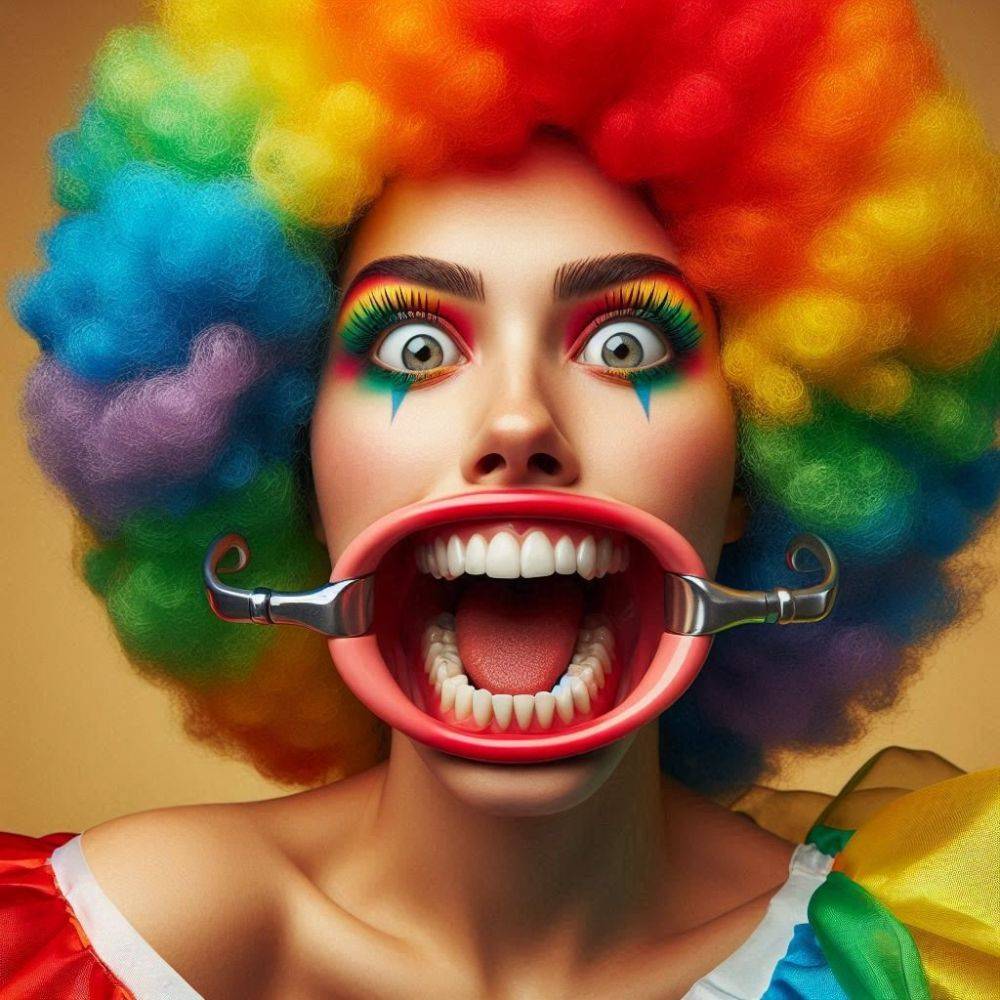 Ai stupid clown girls - #12